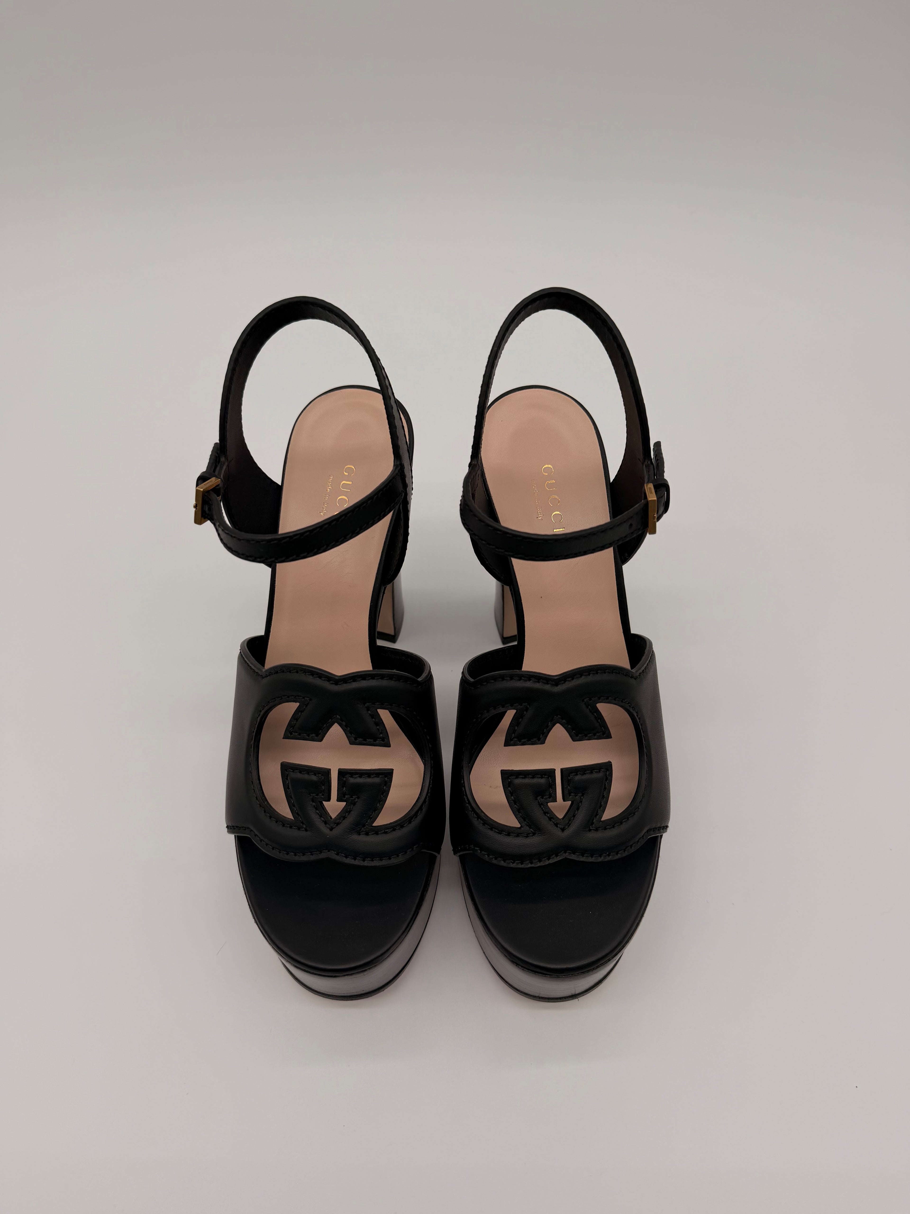 Gucci Platform Heel Sandal