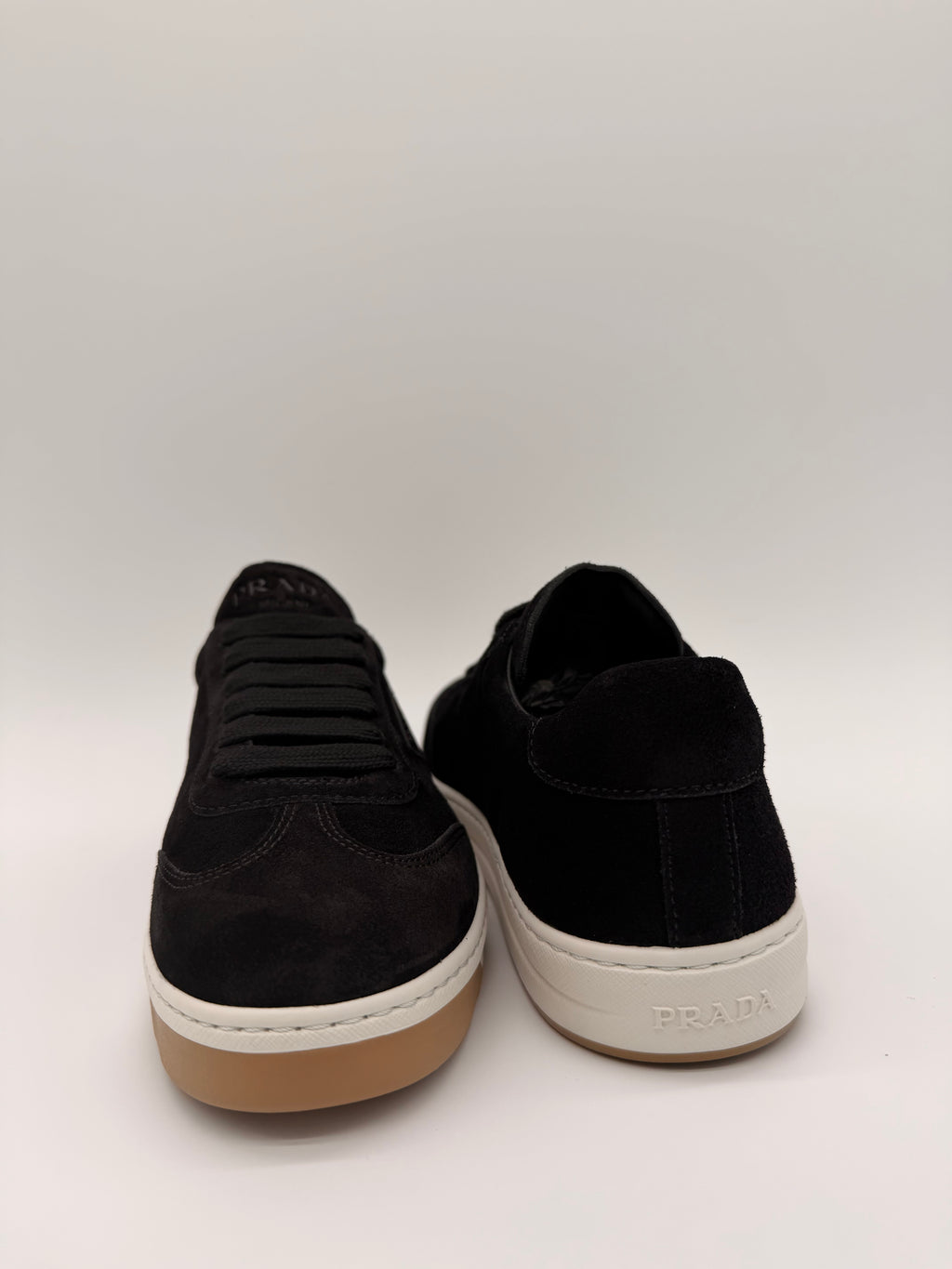 Prada Suede Sneakers - Nero