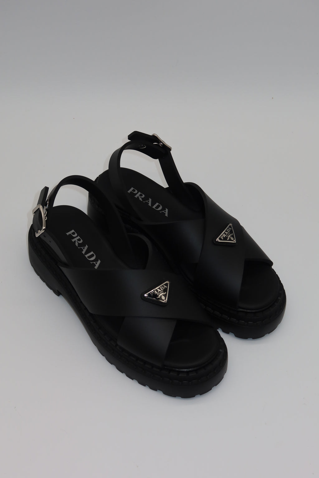 Prada - Crossed Sandal
