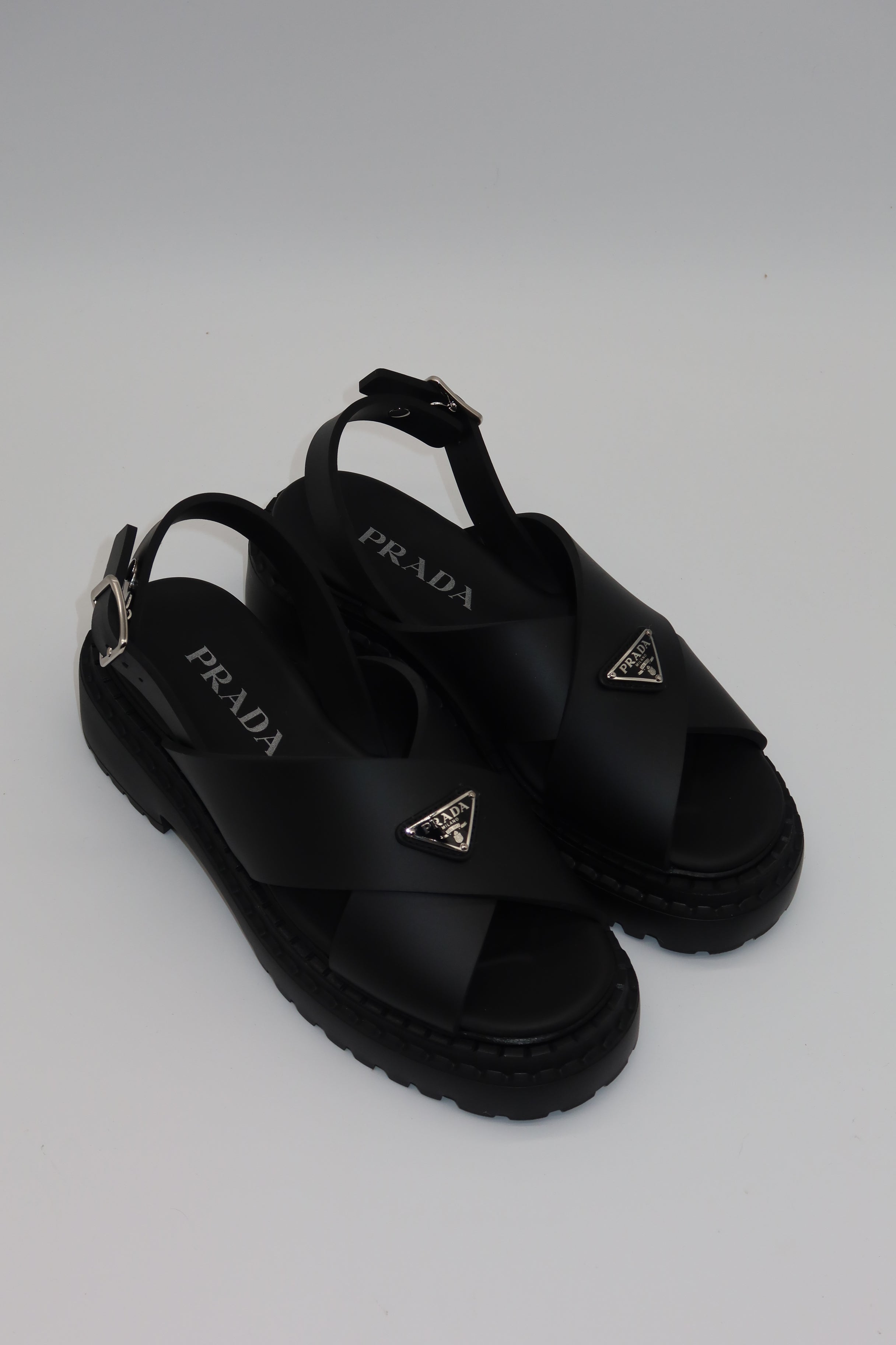 Prada - Crossed Sandal