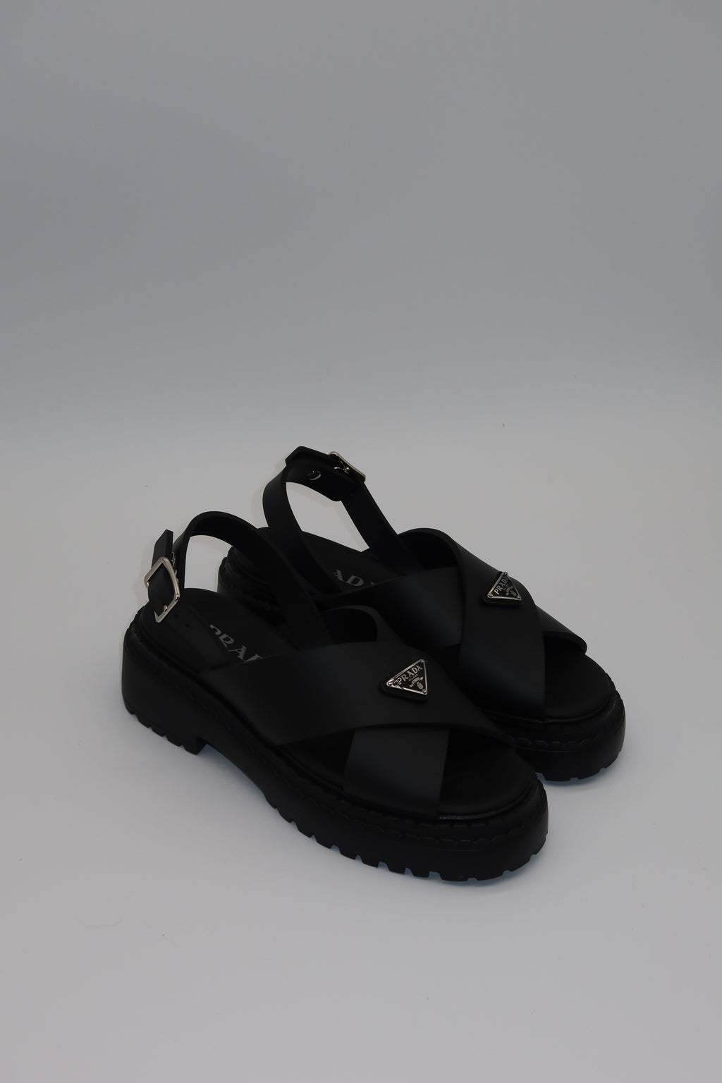 Prada - Crossed Sandal