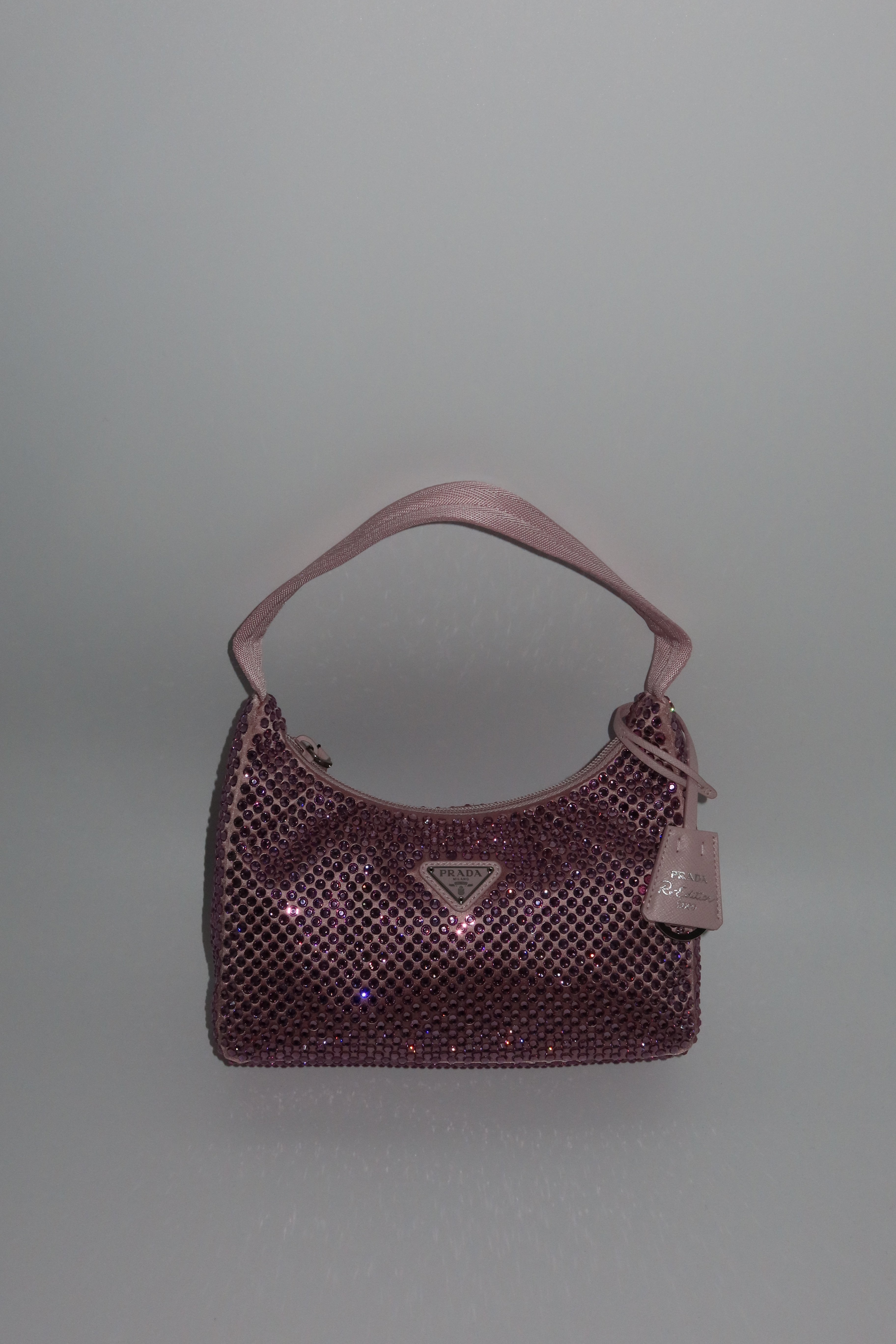 Prada - Re Edition 2000 Pink Crystal Bag