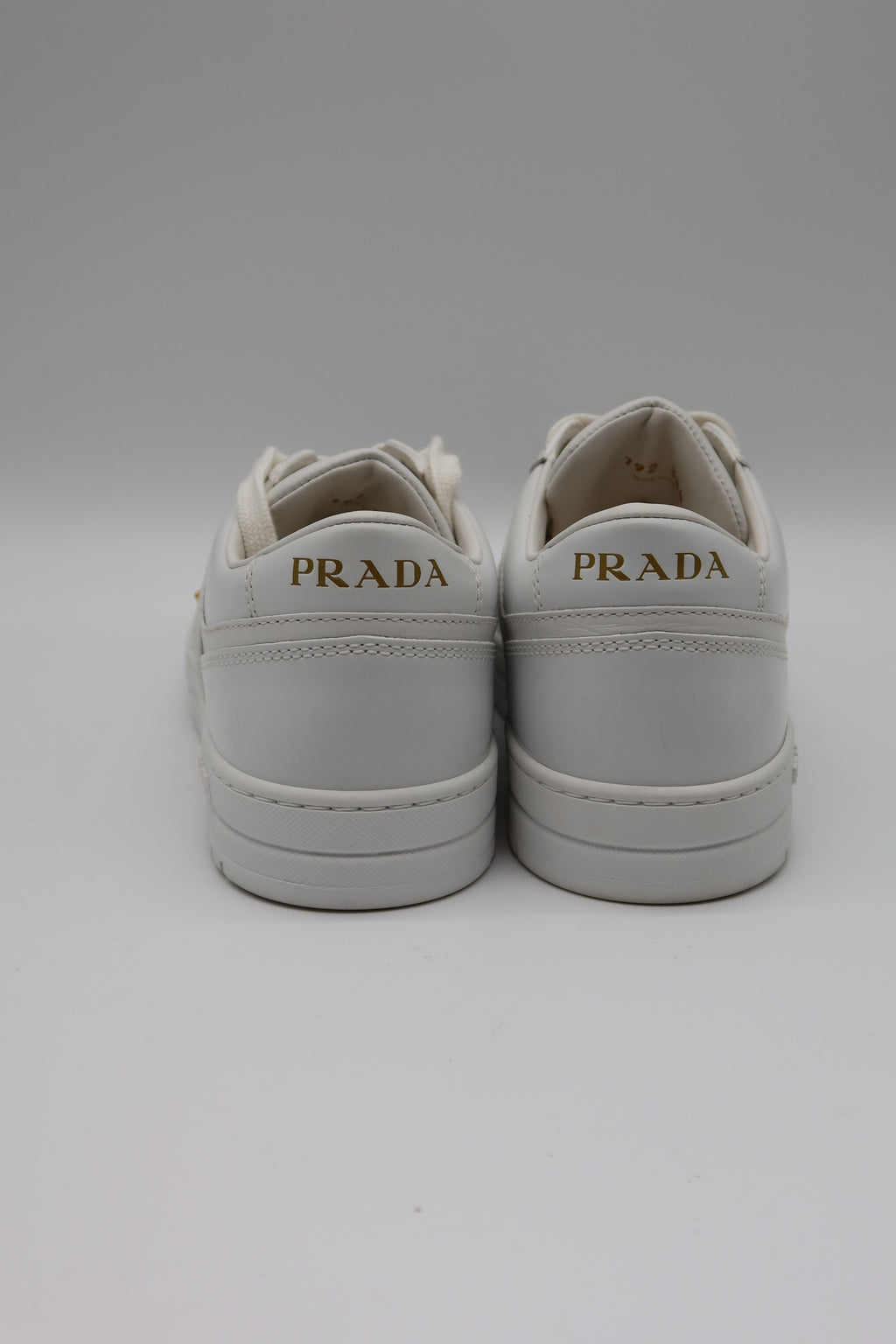 Prada - Downtown leather Sneakers