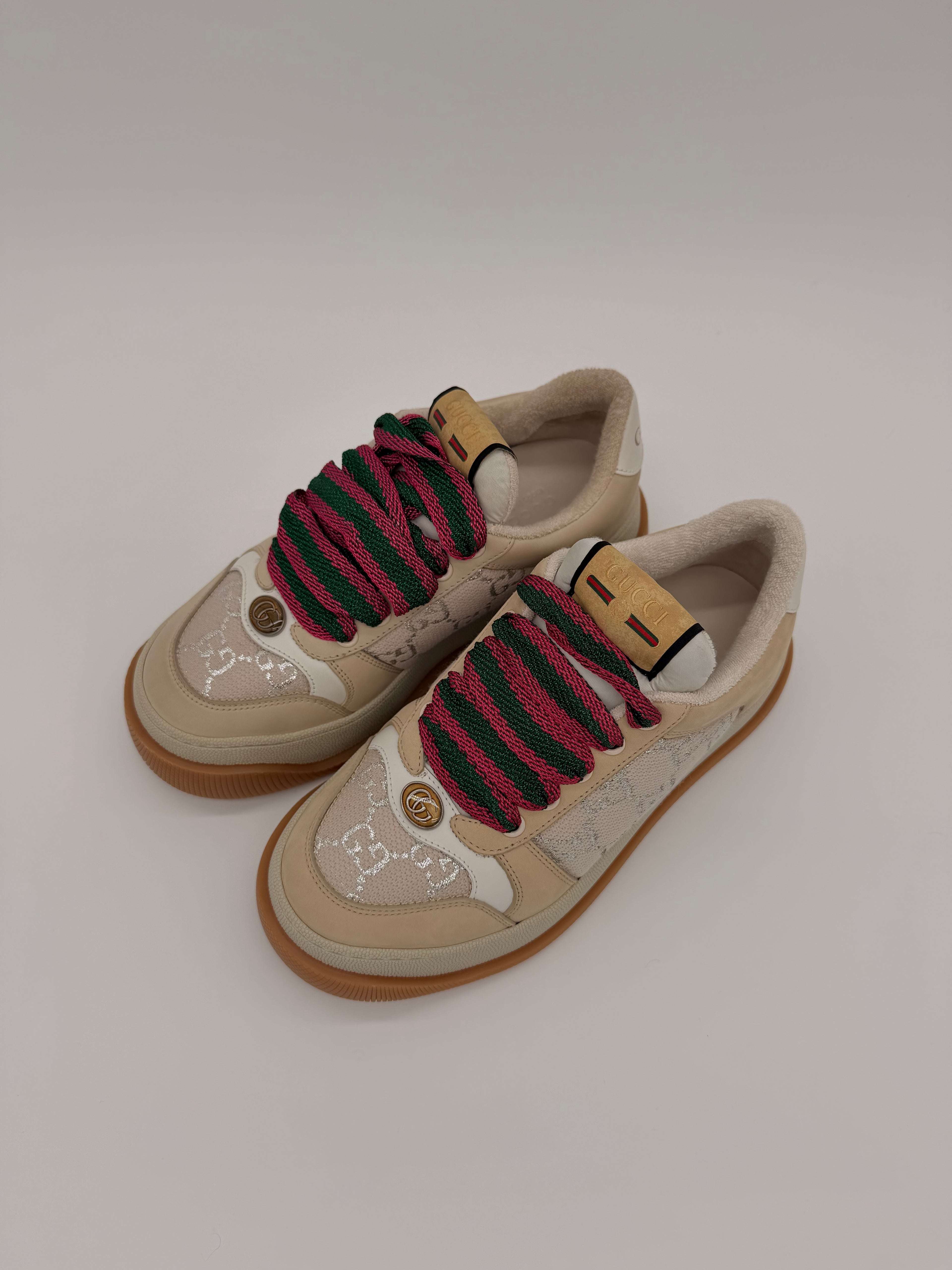 Gucci Screener Shiny Sneaker
