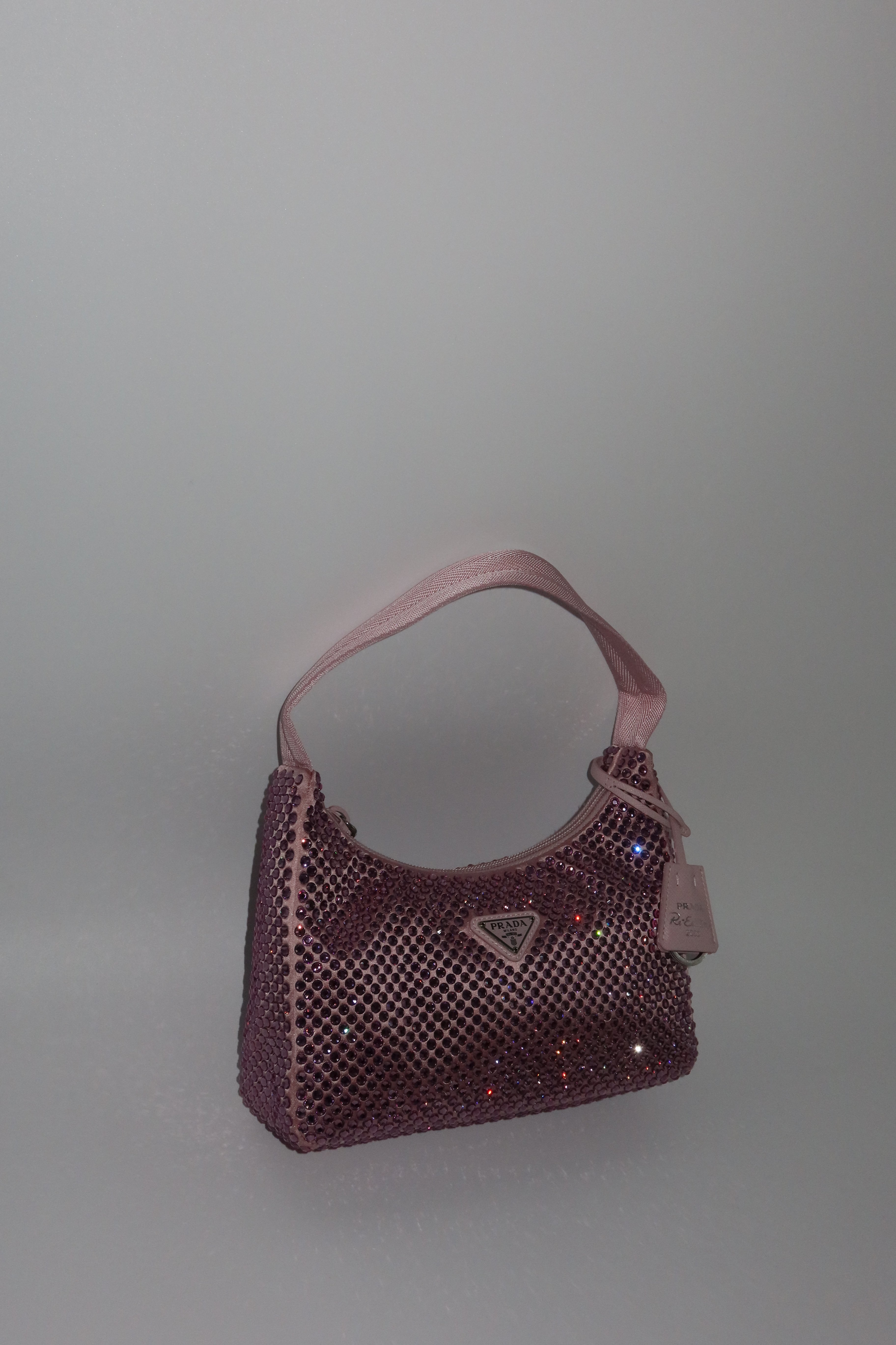 Prada - Re Edition 2000 Pink Crystal Bag