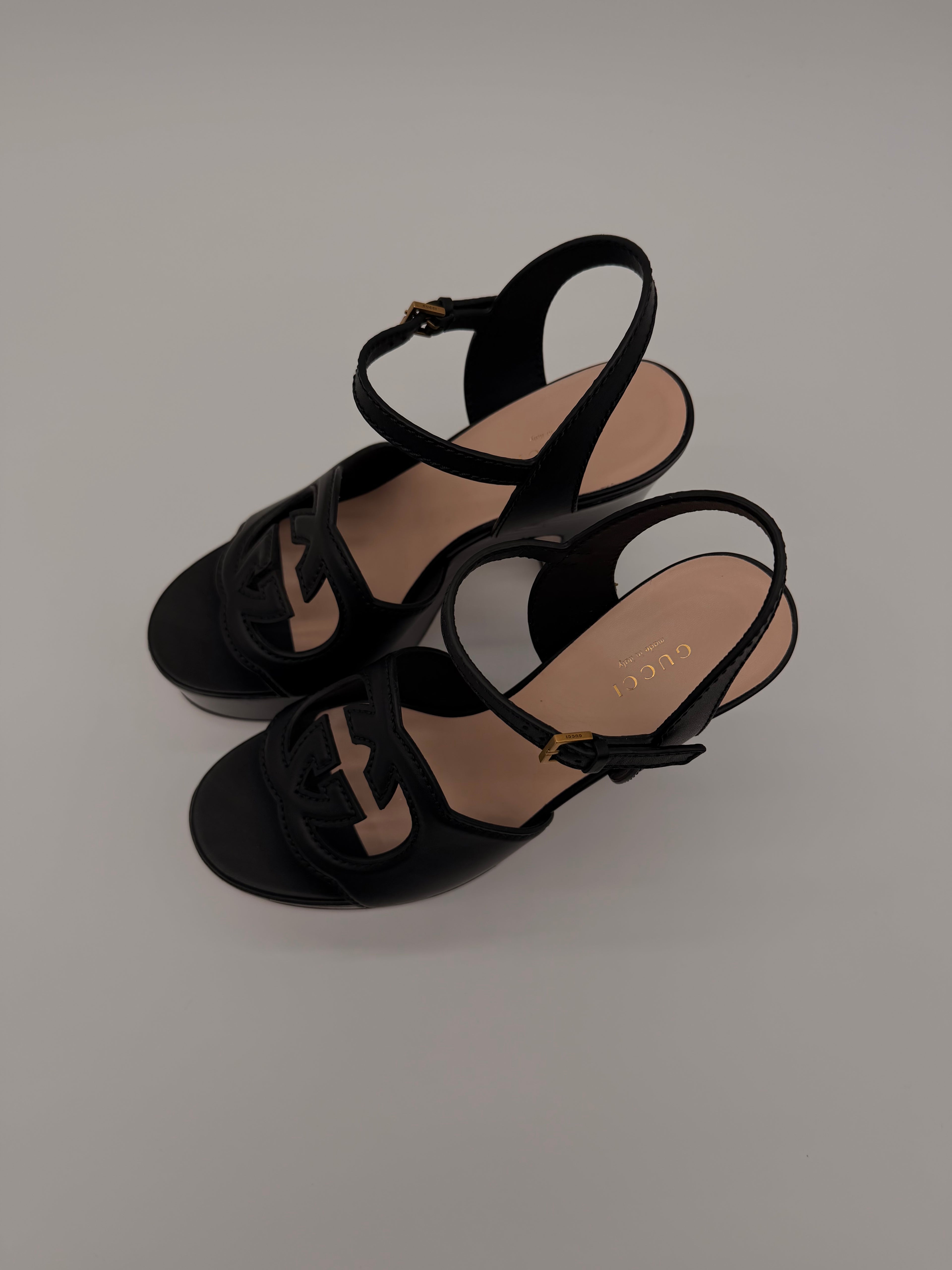 Gucci Platform Heel Sandal