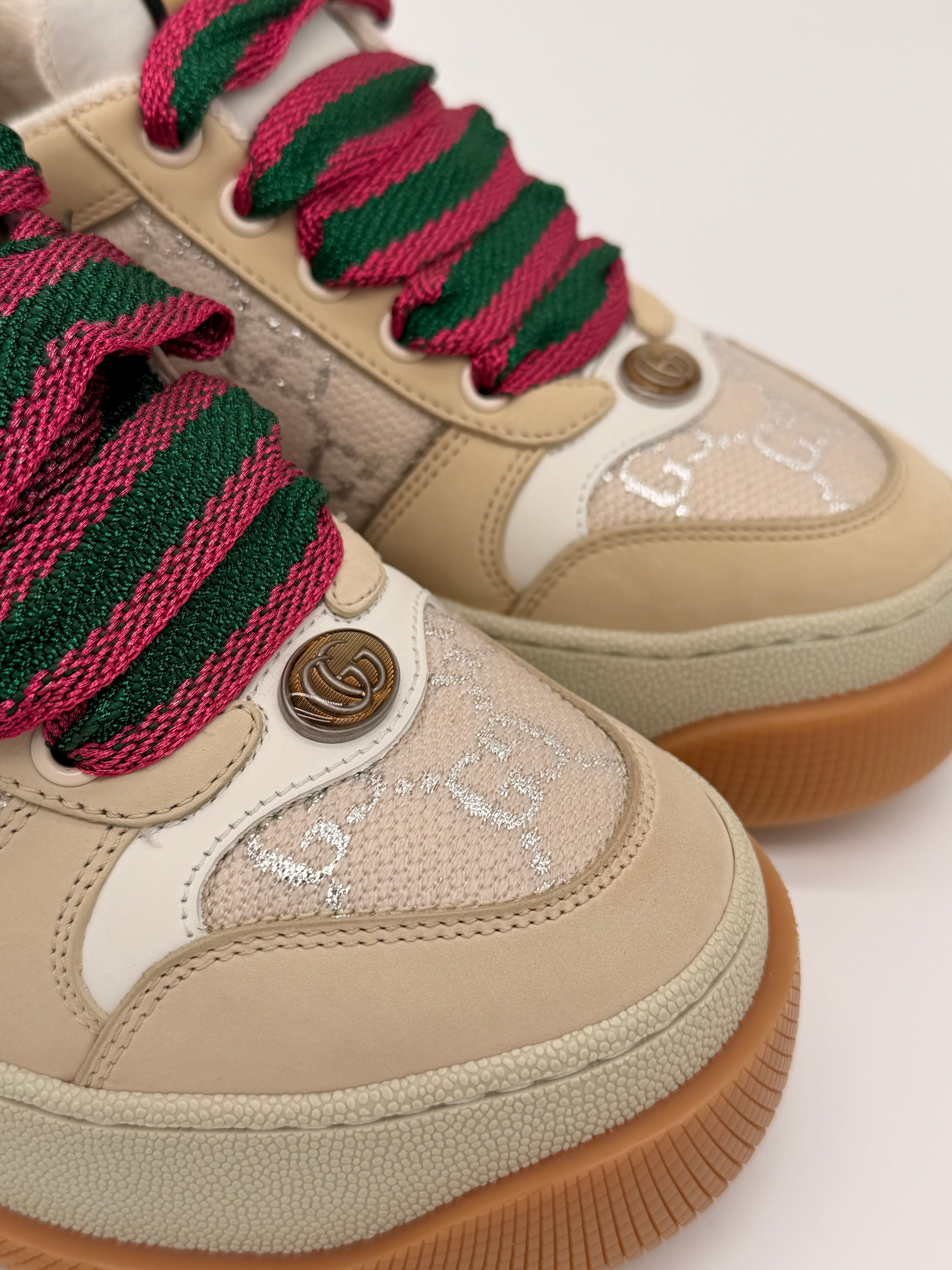 Gucci Screener Shiny Sneaker