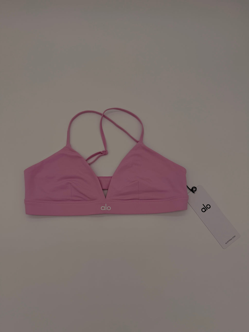Alo Yoga - Candy Heart Pink Bra
