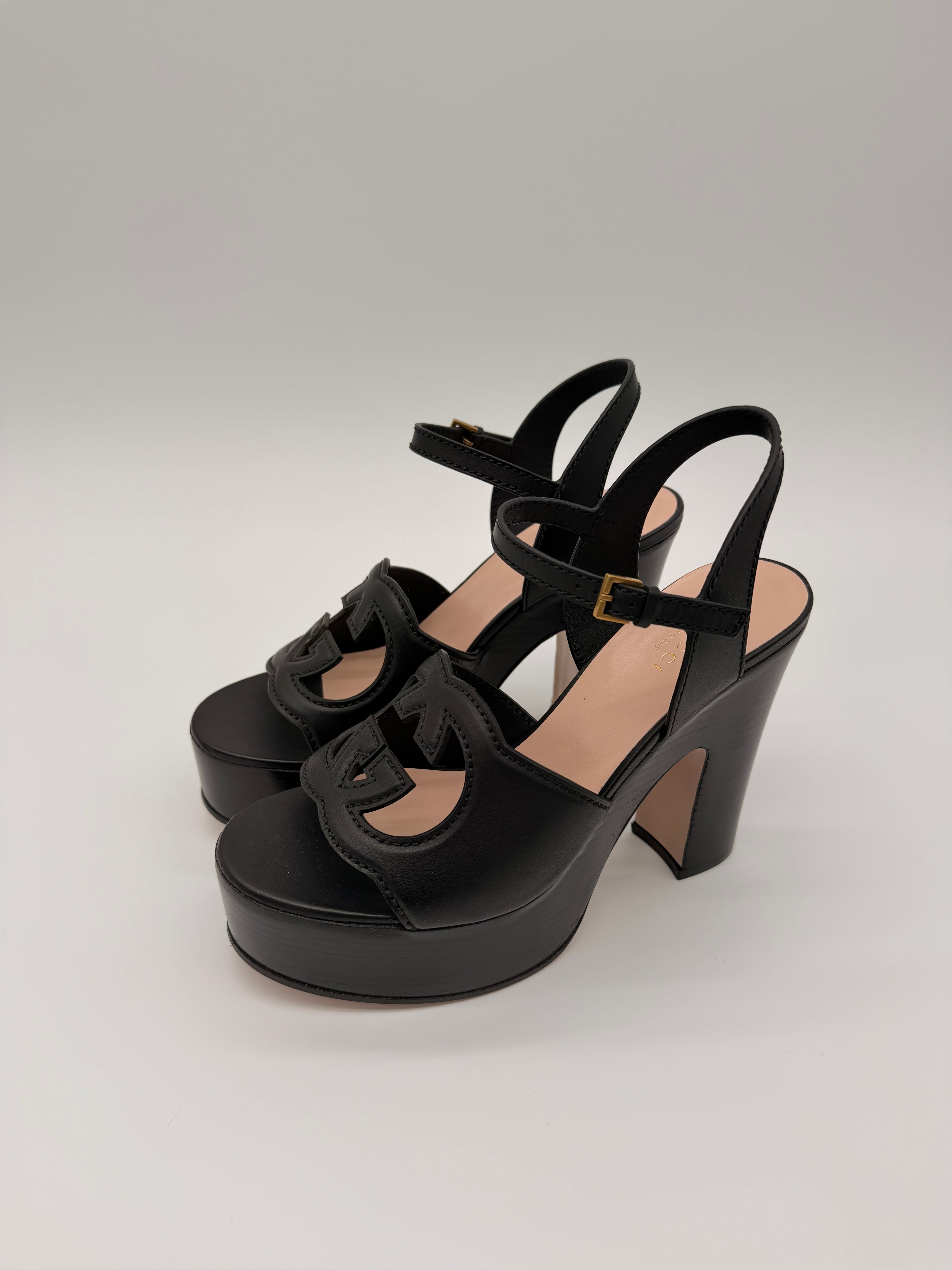 Gucci Platform Heel Sandal