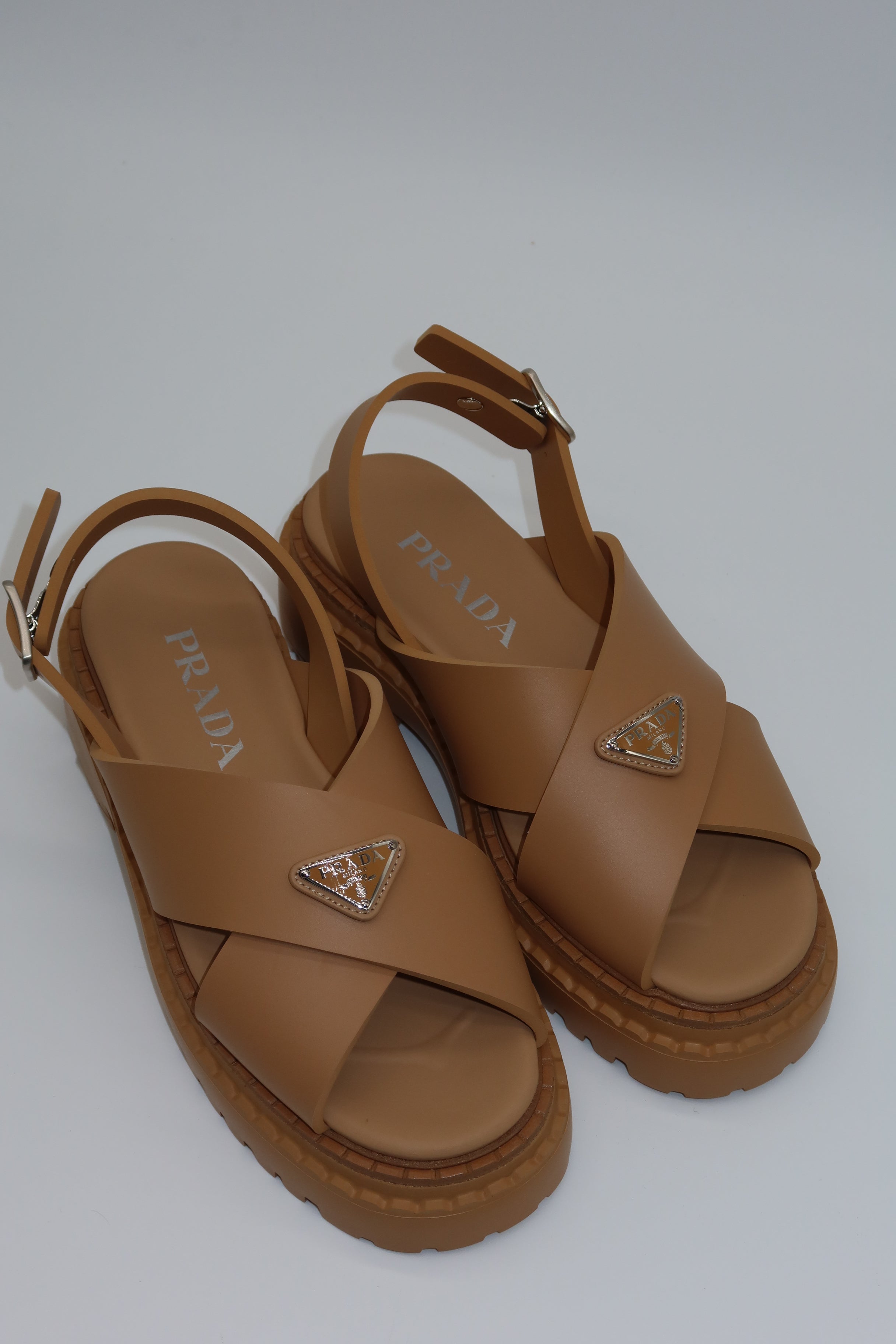 Prada - Camel Sandal