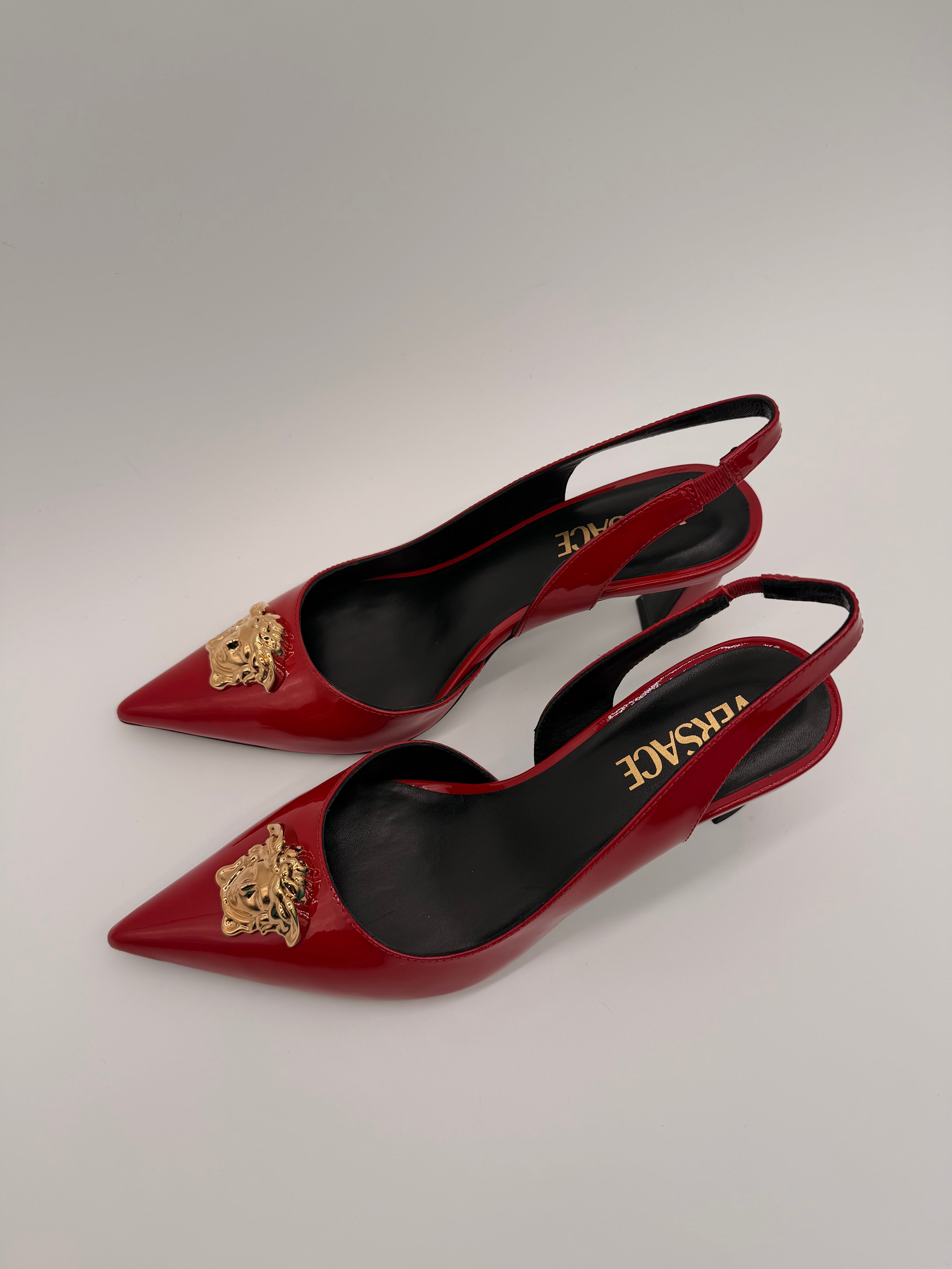 Versace Sling Back Heels