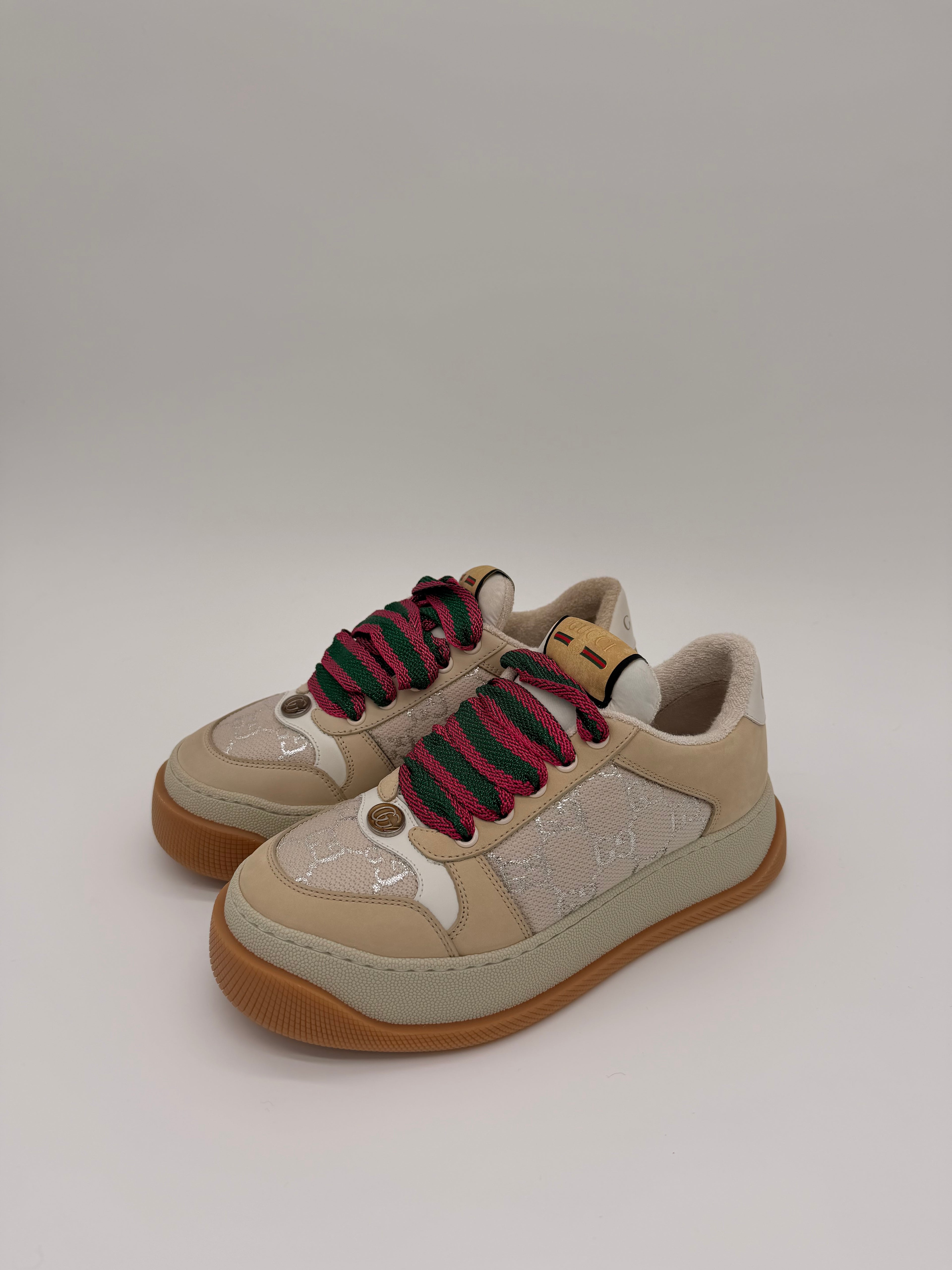 Gucci Screener Shiny Sneaker