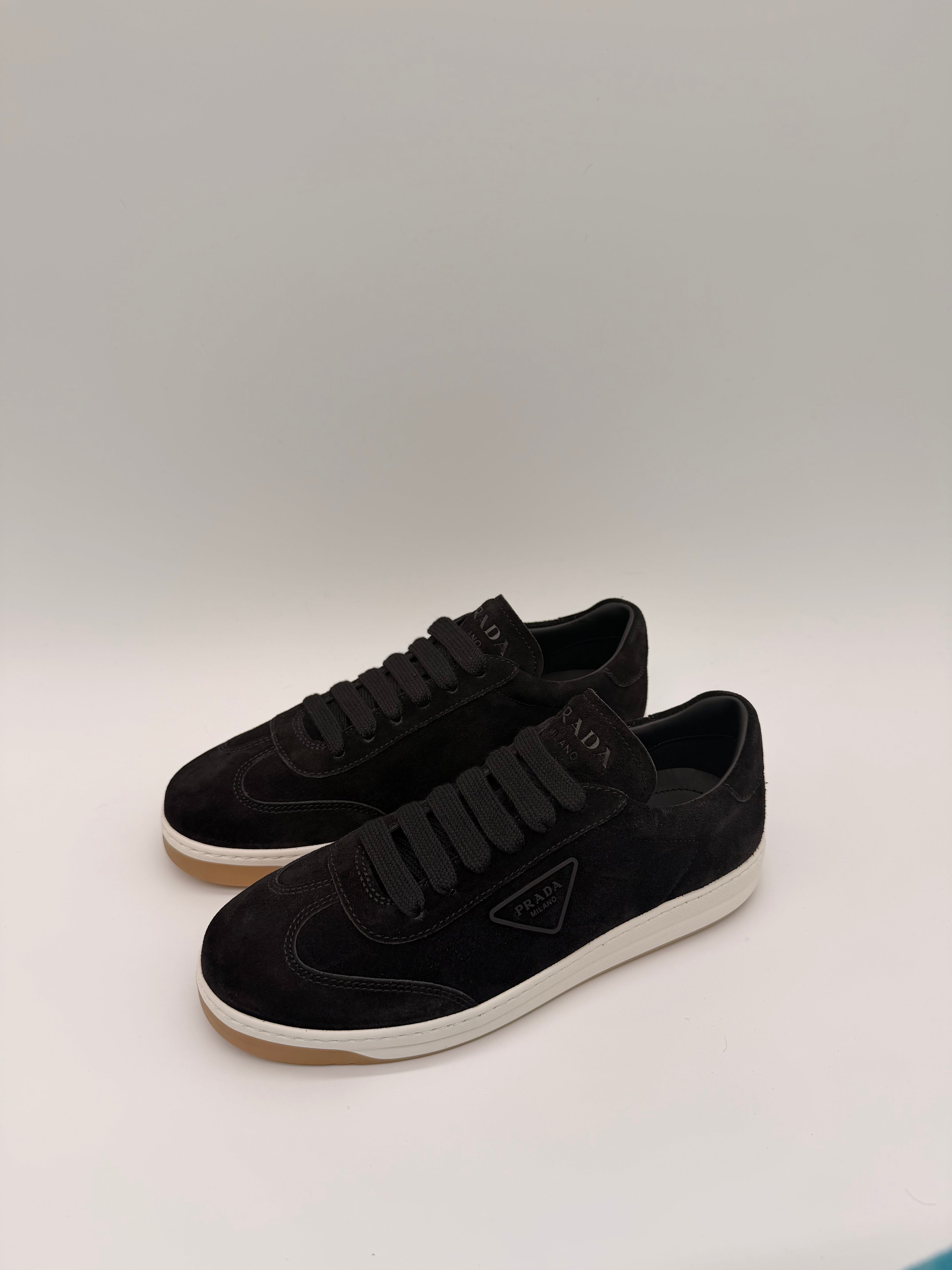 Prada Suede Sneakers - Nero
