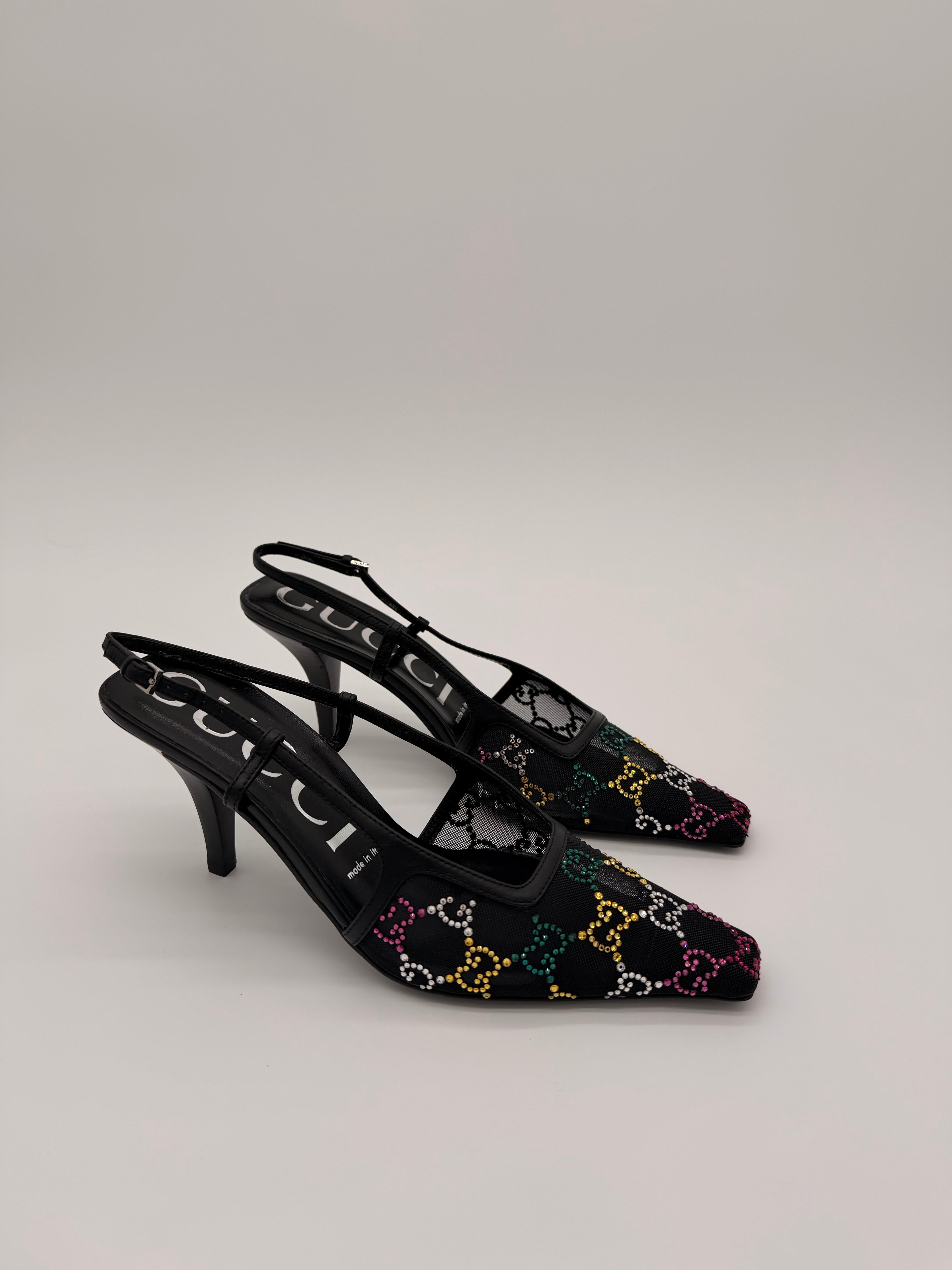 Tacones Gucci de brillos