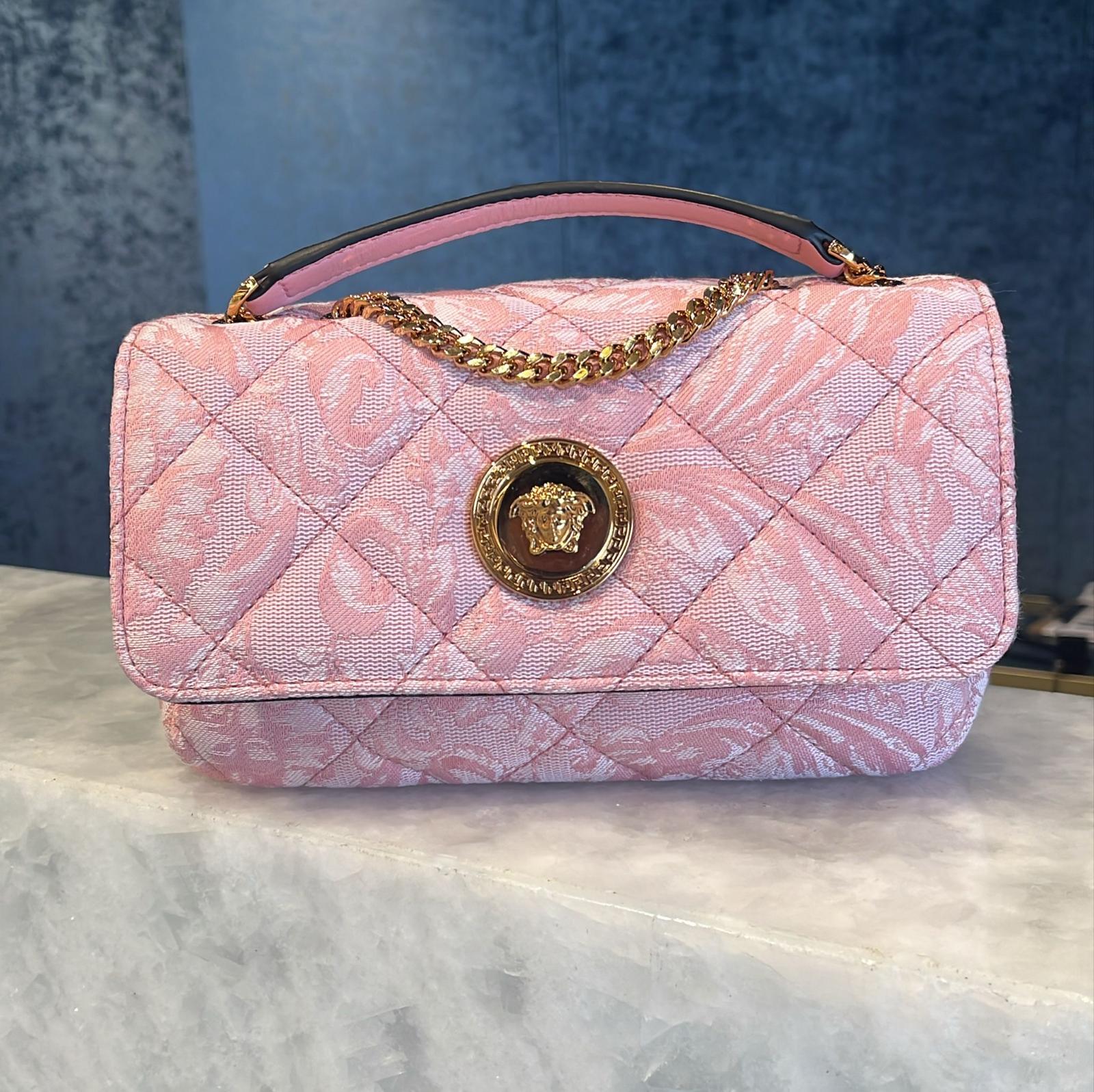 Bolsa Versace rosa